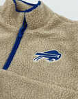 Women's '47 Brand Buffalo Bills Sherpa Quarter Zip