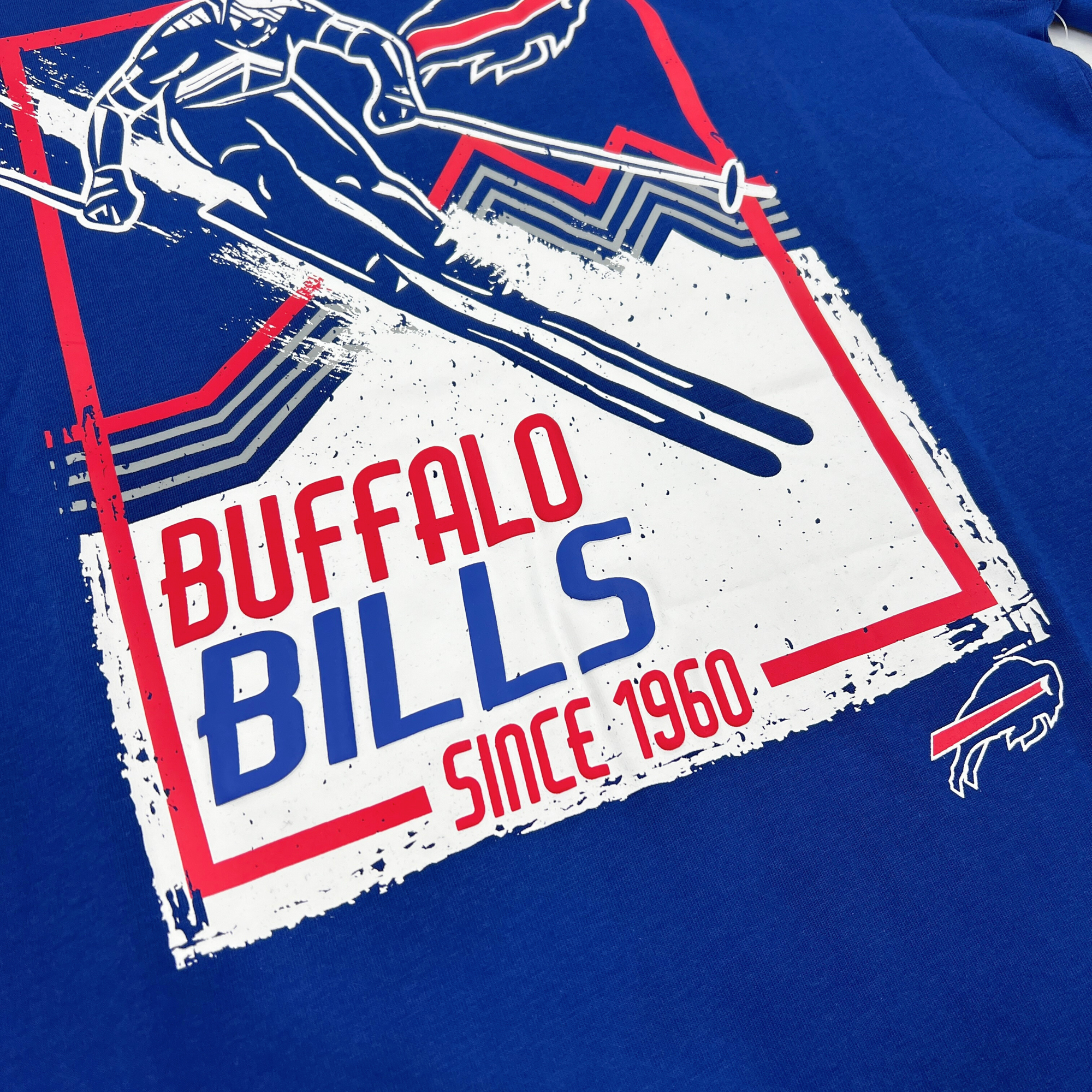 New Era Buffalo Bills Skier Lift Pass Short Sleeve Shirt