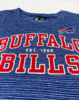 Women's New Era Bills Royal Space Dye Activewear T-Shirt