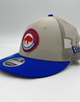 Buffalo Bills Stone With Retro Patch 2023 Sideline Low Profile Snapback Hat