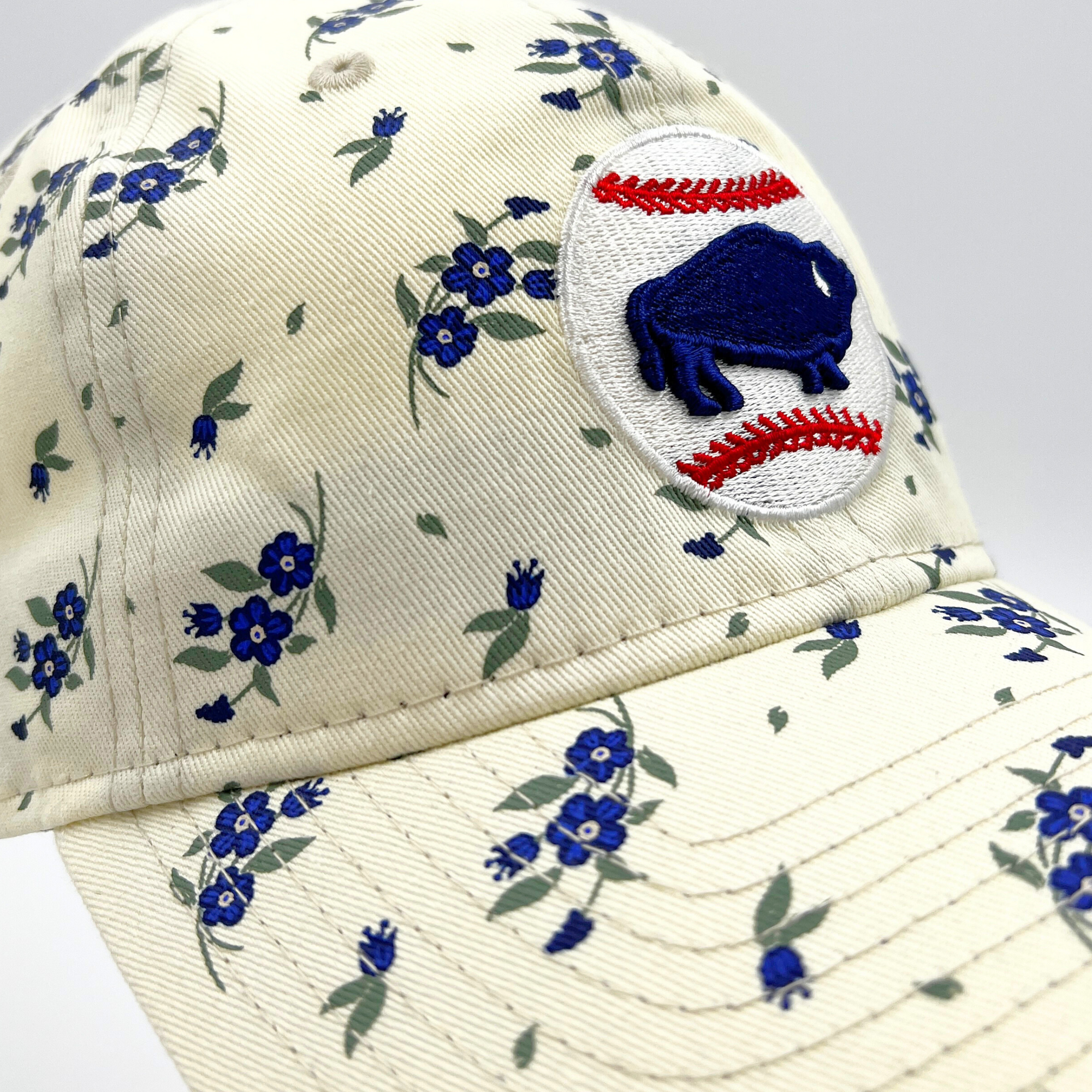 Women&#39;s New Era Buffalo Bills Cream Floral Hat