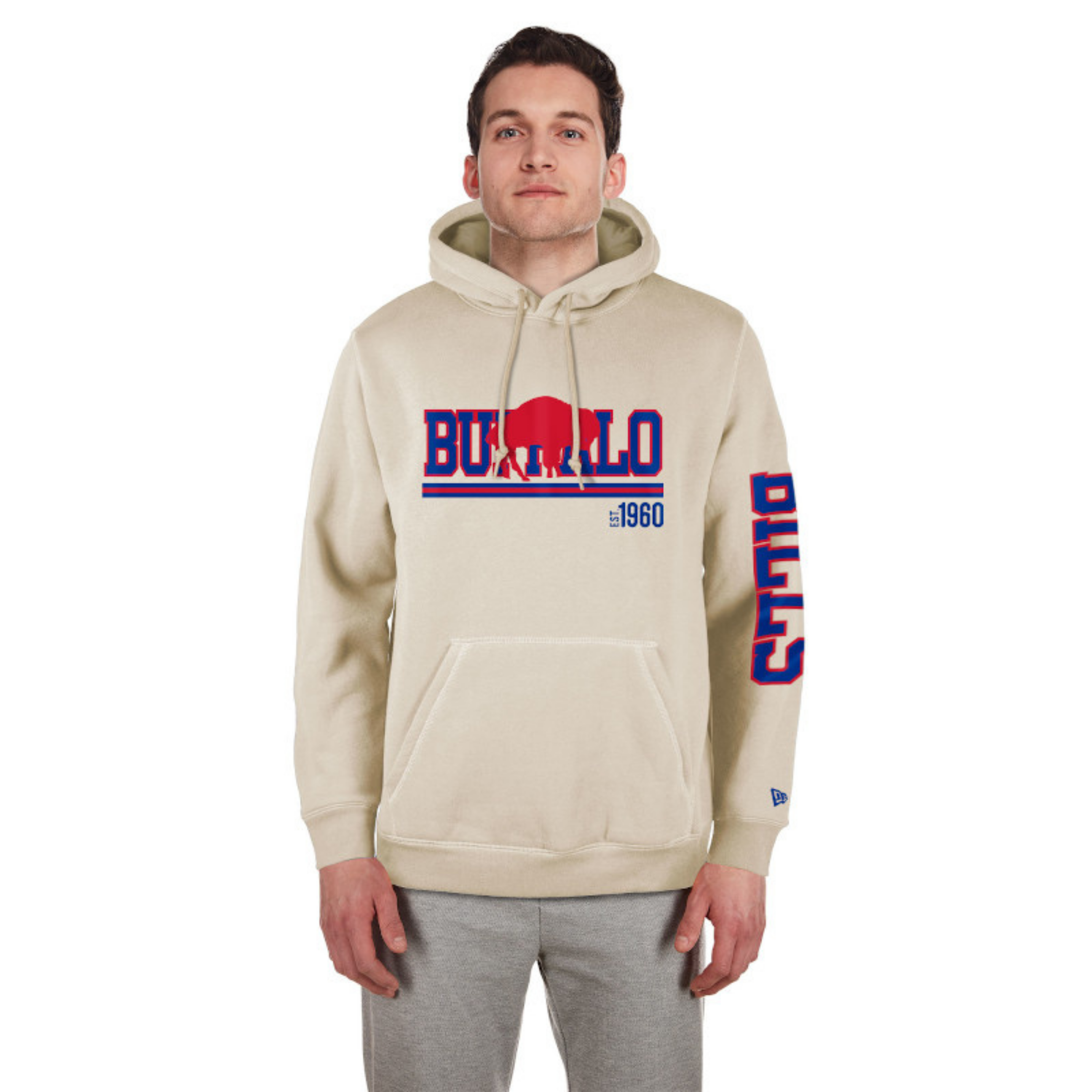 White buffalo 2024 bills hoodie