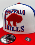 New Era Bills Colorblock with Retro Logo Snapback