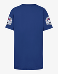'47 Brand Buffalo Bills Women's Royal Blue Oversized Graphic T-Shirt Dress