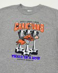 Youth Buffalo Bandits Three In a Row NLL Championship Heather Gray T-Shirt