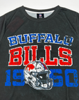 Buffalo Bills Wordmark Vintage Design Black Short Sleeve Shirt