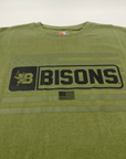 New Era Bisons Military Green Armed Forces Short Sleeve Shirt