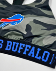 Women's Buffalo Bills Black Camo Sports Bra