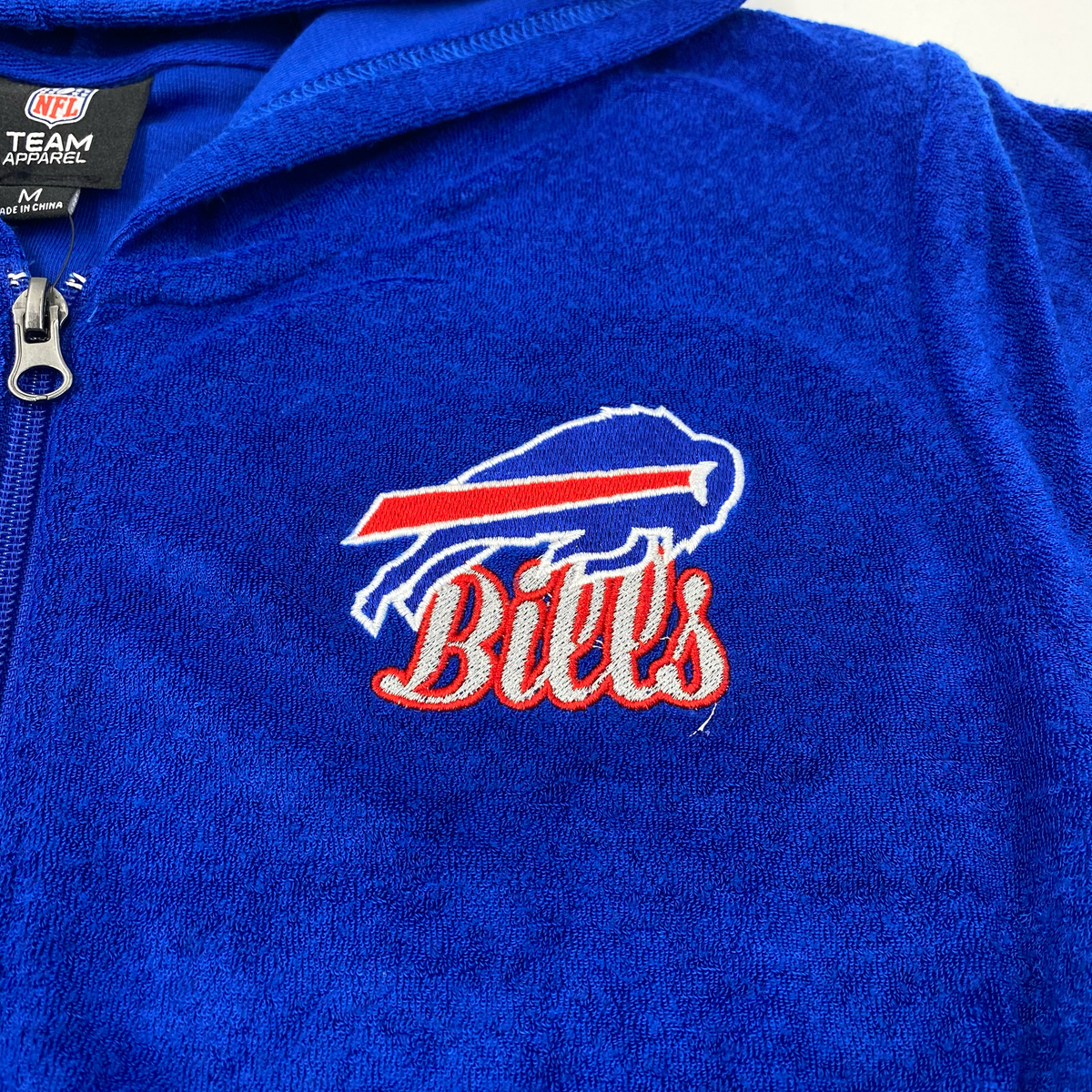 Buffalo Bills Womens Royal Blue Pocket Crew