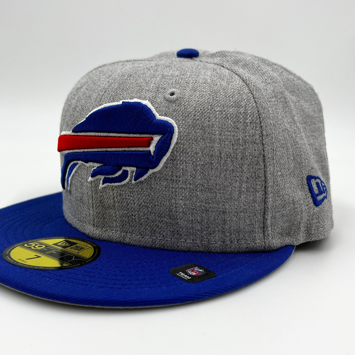 Buffalo Bills Fitted Hat New Era 59FIFTY NFL Heather Two Tone