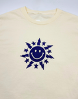 Buffalo City Seal Smiley Face Cream T-Shirt