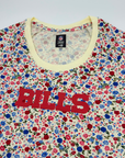 Women's New Era Buffalo Bills Floral Cropped T-Shirt