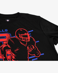 New Era Bills 2026 Training Camp Red Player Black Dry Fit T-Shirt