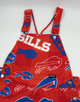 Buffalo Bills Primary Logo Historic Print Shortalls