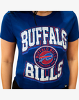 New Era Bills 2026 Training Camp Woman's Royal Crop T-shirt