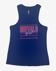 New Era Bills 2026 Training Camp Woman's Royal Mini Logo "Buffalo" Tank Top