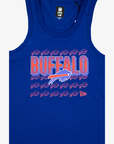 New Era Bills 2026 Training Camp Woman's Royal Mini Logo "Buffalo" Tank Top