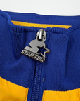 Women's Buffalo Sabres Royal & Gold Quarter Zip Starter Jacket