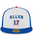 New Era 59FIFTY Allen 17 MVP Royal & White Fitted Hat