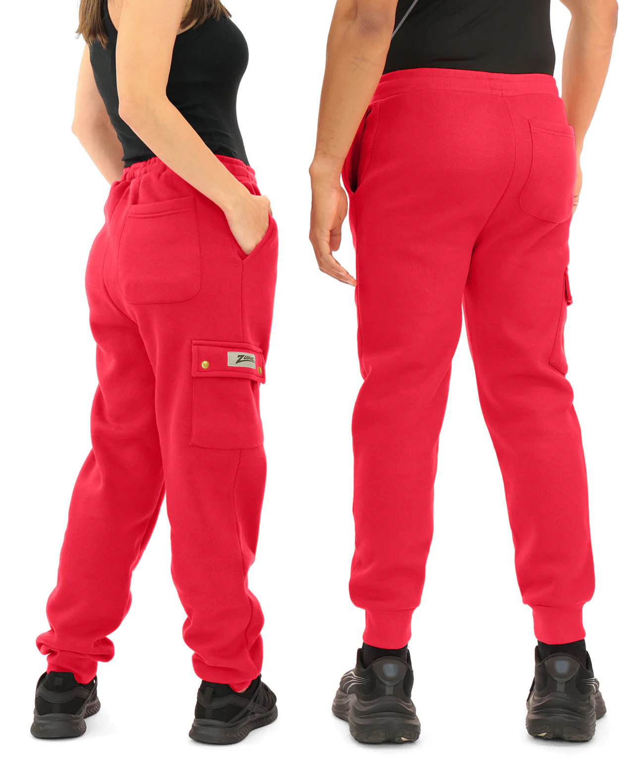 Zubaz Buffalo Bills Red 90s Team Cargo Joggers | The BFLO Store