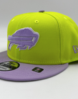 New Era Bills 9Fifty Lime & Lilac 2023 Colorpack Snapback Hat
