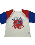 Women's '47 Brand Buffalo Bills Sandstone Gia Cropped T-Shirt