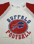 Women's '47 Brand Buffalo Bills Sandstone Gia Cropped T-Shirt