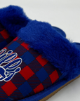 Women's Buffalo Bills Flannel Sherpa Mule Slipper
