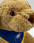 Buffalo Sabres Puppy With Royal & Gold Bandana Stuffed Animal