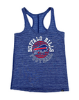 Women's New Era Bills Football Royal & White Tank Top