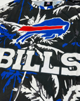 Buffalo Bills Floral Palm Rash Guard Short Sleeve Shirt