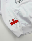 Polska BFLO NY White Oversized Hoodie