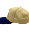 Cream White Two Tone "Buffalo" Hat