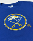 Women's New Era Sabres Floral Logo Royal T-Shirt