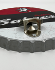 Buffalo Sabres Black & Red Metal Bottle Cap Opener Sign