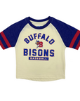 Boys New Era Buffalo Bisons Chrome White T-Shirt