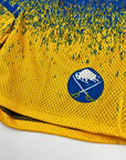Buffalo Sabres Royal & Gold With Big Logo Mesh Shorts