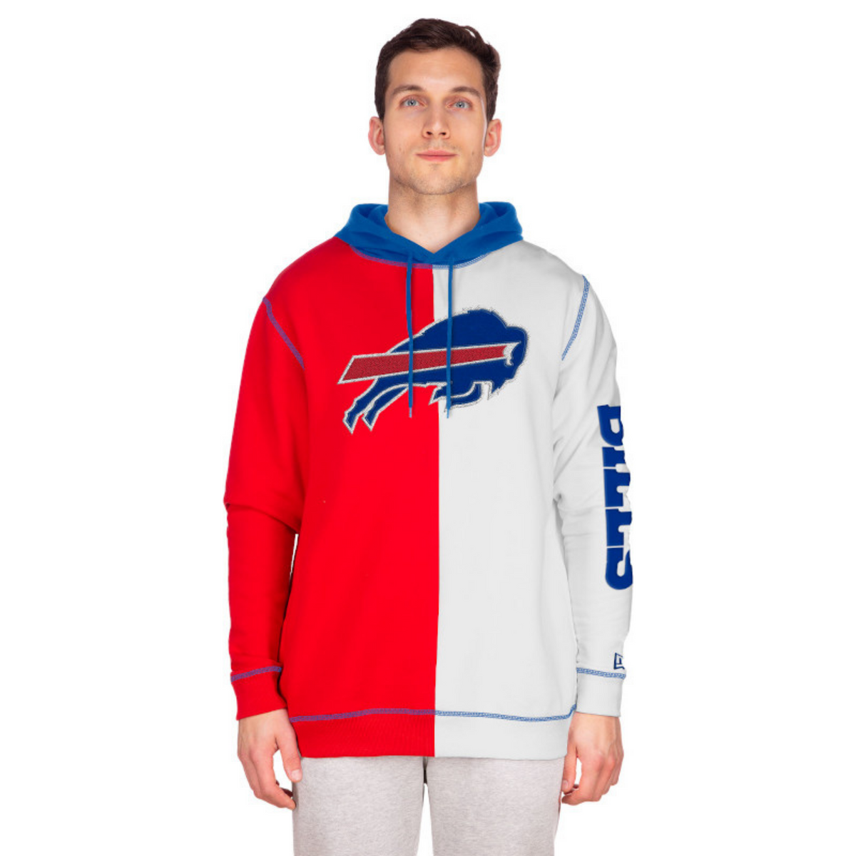 Blue white 2025 red hoodie