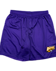 Buffalo Bandits 7" Purple Mesh Shorts