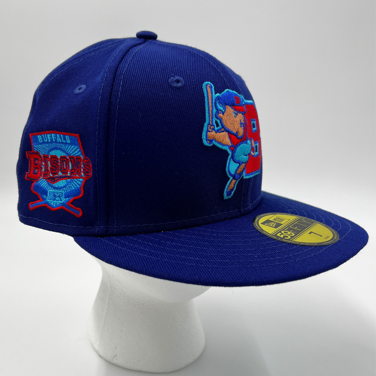 New Era Buffalo Bisons Flower Royal Youth Hat