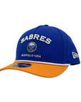 New Era 9FORTY Buffalo Sabres Royal & Gold Rope M-Crown Stretch-Snap