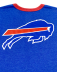 Final Sale - New Era Buffalo Bills Pennant Royal Blue Short Sleeve Shirt