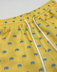 Sunlight Yellow BFLO Men's Swim Trunks