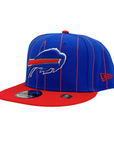 New Era 9FIFTY Buffalo Bills Pinstripe Vintage Style Snapback