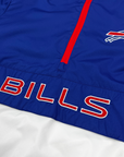 Buffalo Bills Royal & White Lightweight Half Zip Pullover