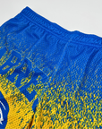 Buffalo Sabres Royal & Gold With Big Logo Mesh Shorts