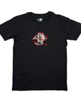 Women's New Era Sabres Floral Alternate Logo Black T-Shirt