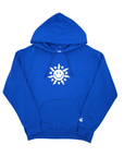Buffalo City Seal Smiley Face Royal Hoodie