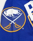 Buffalo Sabres Royal Blue Starter Graphic Long Sleeve Shirt