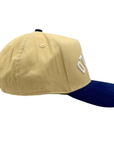 Cream White Two Tone "Buffalo" Hat